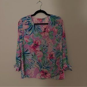 Lilly Pulitzer Pálmala Lileeze Top